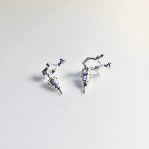 “Espresso Yourself” Coffee Caffeine Molecule Ear - Picture 9 of 14